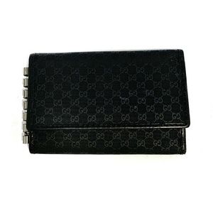 Gucci Key Case in Black Nylon